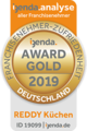 gouden award 2019